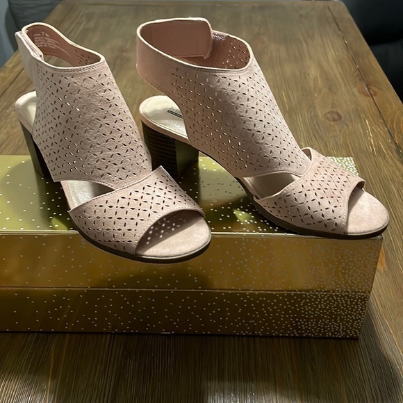 Size 7 Suede Booties - Picture 1 of 8